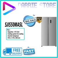 Gambar SHARP SJ-IS50MA-SL KULKAS SIDE BY SIDE INVERTER 472 LITER SJ-IS50 SJIS50 SJ-IS50MA SJIS50MA SJIS50MASL dari Darrie Store undefined 1 Tokopedia