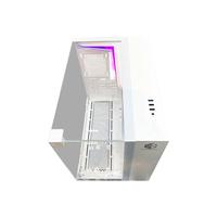 Gambar Casing CUBE GAMING LICKA WHITE - mATX Gaming Case - All White Inside - Front-Left & Top Tempered Glass with L-Shape ARGB Strip dari distributorkomputer undefined 5 Tokopedia