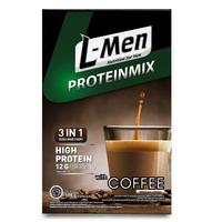 Gambar Terbaru L Men Protein Mix 3 In 1 Susu Whey Coffee Preworkout L-Men Proteinmix Best Quality Asli 100% Original dari jiwa strong undefined 2 Tokopedia