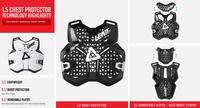 Gambar Chest protector Leatt 1.5 / Protector MX Enduro Adventure MTB DH - Black dari jos storre undefined 3 Tokopedia
