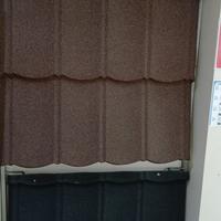 Gambar atap genteng metal pasir sakura roof tebal 0,3mm dari baja ringan atap dan plafon undefined 3 Tokopedia