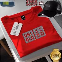 Gambar Kaos katun UNIQLO pria wanita oversize cotton combed - army, M dari Gisyan store undefined 1 Tokopedia
