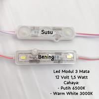 Gambar Modul led strip 3 mata samsung 12 volt 1.5 watt bening dan susu dari terangdunia_NEW undefined 1 Tokopedia