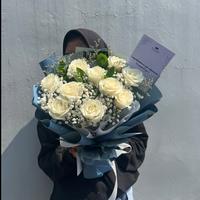 Gambar BUKET BUNGA MAWAR SEGAR 10 TANGKAI MIX dari Fiore Flowerist KG undefined 5 Tokopedia