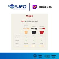 Gambar Cypruz AM-0930-PK Utensil GG Kayu Kepala Silicone Turner Full dari UFO Elektronika Malang Sutoyo undefined 5 Tokopedia