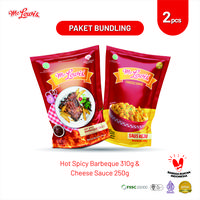 Gambar [Paket Bundle] Mc Lewis Cheese 250 + Mc Lewis Hot BBQ 310 gr dari Mclewis_NEW undefined 1 Tokopedia