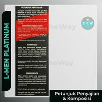 Gambar Terlaris L-Men Platinum 800Gr Choco Latte 25G Protein Lmen Refill Pack Best Quality Asli 100% Original - Kardus Jelek dari jiwa strong undefined 4 Tokopedia
