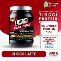 Gambar Termurah L-Men Platinum Choco Latte 800Gr - Suplemen Olahraga Tinggi Protein Best Quality Asli 100% Original dari jiwa strong undefined 1 Tokopedia