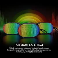 Gambar SPEAKER PORTABLE VIVAN VS17 HI-FI AUDIO RGB COLORFUL LIGHT WIRELESS BLUETOOTH 5.3 10 HOUR PLAYTIME WATERPROOF dari btgcom undefined 2 Tokopedia