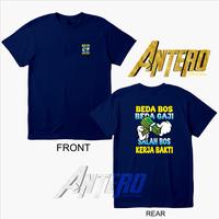 Gambar KAOS DISTRO BEDA BOS BEDA GAJI SLAH BOS KERJA BAKTI DEWASA DAN ANAK - Putih, 6 dari anteroshop15 undefined 1 Tokopedia