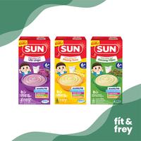 Gambar SUN Bubur Sereal Susu 120g - Ubi Ungu / Pisang Susu / Beras Merah - Bubur Fortifikasi Mpasi - Sun-BerasMerah dari Fit & Frey undefined 1 Tokopedia