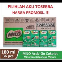 Gambar Susu Milo Kotak Coklat ACTIVE GO UHT - 190 ml (1 dus isi 36) dari Pilihlah Aku Toserba undefined 1 Tokopedia