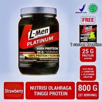 Gambar Terlaris L-Men Platinum Whey Protein Best Quality Asli 100% Original - unflavored, tidak ada bonus dari jiwa strong undefined 3 Tokopedia