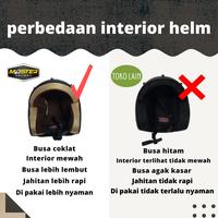 Gambar HELM BOGO MURAH FREE KACA CEMBUNG DAN PET - convers blackdf dari MH Shop. undefined 3 Tokopedia