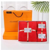 Gambar Towel Bath Set /Handuk Mandi Premium Kado Hadiah Souvenir Hampers 3Pcs - Blue dari combeegrosir undefined 4 Tokopedia