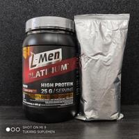 Gambar Termurah L-Men Lmen Platinum 400 Gram Pack Whey Isolate Bpom Halal Choco Latte Best Quality Asli 100% Original dari jiwa strong undefined 1 Tokopedia