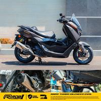 Gambar Knalpot Standar Racing ROB1 Silencer Oval Power Boom New NMAX Turbo Tech Max Neo S 2024 UP dari Champion Speed Shop 382 undefined 5 Tokopedia