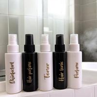 Gambar botol SPRAY TUTUP TRAVEL SIZE HITAM / PUTIH EXCLUSIVE 100ML GOLD KECIL . aesthetic bottle refill pump dispenser soap liquid tempat sabun cair estetik - DISINFECTANT, HITAMSPRAYHITAM dari Import style surabaya undefined 2 Tokopedia