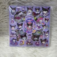 Gambar Stiker Kuromi 1 box isi 96 lembar stiker / All about Kuromi / Kuromi is back dari Squidee Shop undefined 4 Tokopedia
