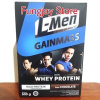Gambar New Susu Lmen Gainmass / L-Men Gain Mass Chocolate 500Gr Best Quality Asli 100% Original dari jiwa strong undefined 1 Tokopedia