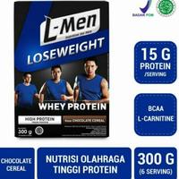 Gambar New L-Men Lose Weight Susu Nutrisi Pria Whey Protein Chocolate Cereal 300G Best Quality Asli 100% Original dari jiwa strong undefined 3 Tokopedia