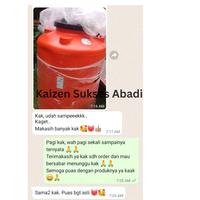 Gambar Tandon tangki toren air atas plastik merek lucky luki polytank standard LS 310 300 350 liter  bergaransi free gratis ongkir termurah terdekat di jakarta bogor depok tangerang bekasi jabodetabek dari Kaizen Sukses Abadi undefined 3 Tokopedia