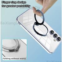 Gambar Case Vivo Y27s / Y27 5G / Y36 4G 5G Plating Ring Transparan Silicone Softcase Luxury Casing Color Phone Cover - y27s/y27 5g, Hitam dari K-Rose Official Store undefined 3 Tokopedia