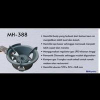 Gambar Miyako MH 388 Kompor Gas Komersil 1 Tungku Tekanan Tinggi/High Pressure dari Retail Olshop undefined 3 Tokopedia