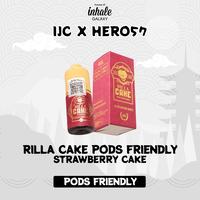 Gambar Cakerilla V2 Strawberry Pods Friendly 30ML / IJC x R57 - Liquid Rilla Cake dari HOUSE OF INHALE GALAXY BEKASI undefined 1 Tokopedia