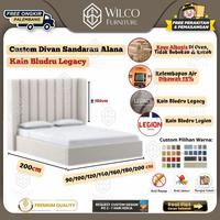Gambar Custom Divan Sandaran Tinggi Alana | Divan Sandaran Minimalis | Custom Ranjang Tidur Palembang - 100x200 dari Wilco Furniture Palembang undefined 1 Tokopedia