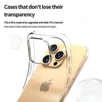 Gambar Araree A-Fit Clear Case iPhone 16 Pro Max /16 Pro / 16 Plus / 16 Slim Soft Casing Original 100% - 16 Pro dari SCHWARZ GADGET undefined 5 Tokopedia