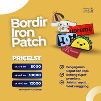 Gambar Custom Bordir Komputer Iron Patch Ukuran Kecil (4x4 cm s.d. 6x6 cm) dari Aneka Jaya Bordir undefined 1 Tokopedia