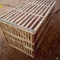 Gambar Kandang Umbaran Ayam Bangkok Bambu Lipat Rakitan Size 160 cmx80 Cm×80 cm dari HARTATI Online Store_NEW undefined 5 Tokopedia
