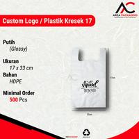 Gambar KANTONG PLASTIK KRESEK 17x33 HD - CUSTOM CETAK SABLON dari AREA PACKAGING undefined 1 Tokopedia