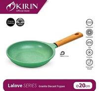 Gambar Fry Pan Kirin 20 cm - Lalove Series / Wajan Penggorengan Granite dari Home Electro undefined 1 Tokopedia
