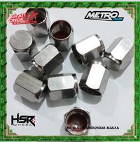 Gambar JUAL TUTUP PENTIL BESI HSR MURAH AWET BERKULITAS MOBIL MOTOR  - TOKO VELG DAN BAN METRO RIMS HAJI NAWI JAKARTA SELATAN dari hsr wheel-metro rims velg ban undefined 1 Tokopedia