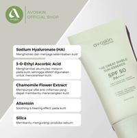 Gambar EXP 05.2027 Sunscreen Avoskin The Great Shield SPF 50 PA++++ 30ml-Kulit Berminyak dari officialbellaskincare undefined 3 Tokopedia