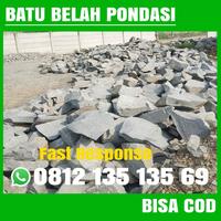 Gambar Batu Belah | Batu Kali Pondasi 1  Engkel Truk 3 m3 - 3,5 Kubik - TERDEKAT dari Negoharga undefined 2 Tokopedia