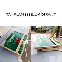 Gambar Meja Lipat Jualan Booth portable Meja Lipat Jualan Event Desk Gerobak Lipat Meja Jualan Murah dari samakayu_NEW undefined 4 Tokopedia
