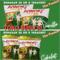 Gambar Best ANLENE GOLD 5X VANILA COKLAT 25GR X 10 SACHET/VANILLA/CHOCOLATE High Quality - COKLAT dari Haenori undefined 2 Tokopedia