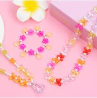 Gambar Kerajinan DIY Meronce Manik Manik Cincin Gelang Kalung Bando Dengan Kotak 1  Set Premium Motif Mutiara dari Kidzcare undefined 4 Tokopedia