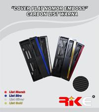 Gambar DUDUKAN PLAT NOMOR MOTOR KARBON COVER PLAT NOMOR UNIVERSAL VARIO MIO SCOOPY BEAT NMAX PCX AEROX VIXION BYSON FU BISA COD KUALITAS IMPORT EMBOSSS - POLOS dari micaishop1508 undefined 3 Tokopedia
