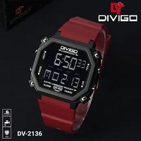 Gambar Jam Tangan Pria Digital DIVIGO DV-2136 Original Water Resistant - Hitam dari hosse acc undefined 2 Tokopedia