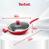 Gambar Tefal Wajan Induksi Anti Lengket So Chef Wokpan 30cm + Tutup / Wok Pan dari Tefal Indonesia Official undefined 4 Tokopedia