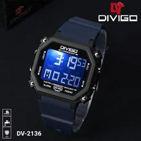 Gambar Jam Tangan Pria Digital DIVIGO DV-2136 Original Water Resistant - Hitam dari hosse acc undefined 3 Tokopedia