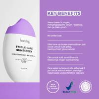 Gambar Facetology SS ORIGINAL 100% NON COMEDOGENIC SUNSCREEN TESTED] Triple Care Sunscreen SPF 40 PA+++ 40ML dari Nourjenshop undefined 2 Tokopedia