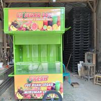 Gambar booth jus buah 120*60*180 dari UD.Umar barokah undefined 1 Tokopedia
