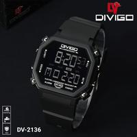 Gambar Jam Tangan Pria Digital DIVIGO DV-2136 Original Water Resistant - Hitam dari hosse acc undefined 1 Tokopedia