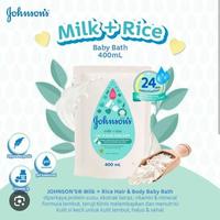 Gambar Johnson Milk and Rice Baby Bath 400ml Johnson Hair and Body Wash Johnson Sabun Bayi Murah dari BEEBYB STORE undefined 1 Tokopedia
