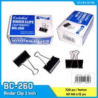 Gambar Penjepit kertas Binder clips No 260 per pack isi 12 klip dari wahana serba ada undefined 1 Tokopedia